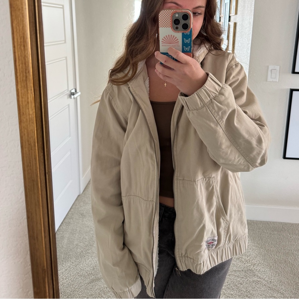 Brooklyn Beige Workwear Jacket